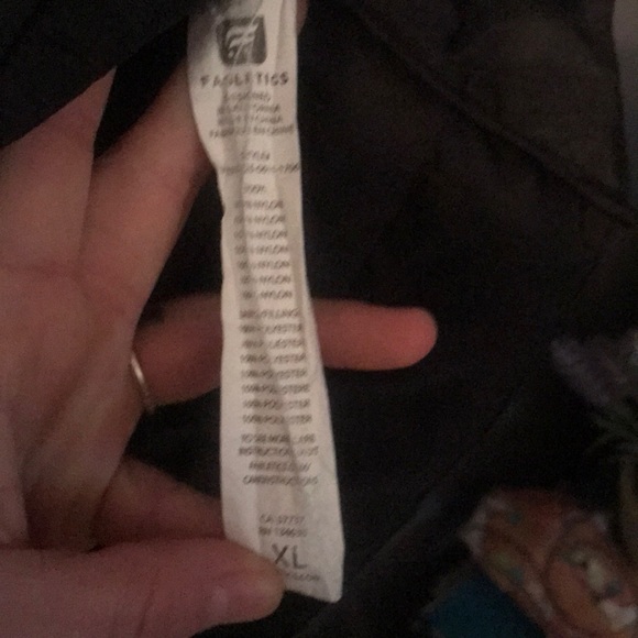 Fabletics XL black/gray/white down vest - Picture 5 of 8